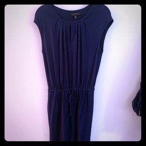Ladies Navy T-Shirt Dress